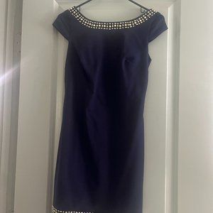 Lilly Pulitzer Cap Sleeve Navy Dress